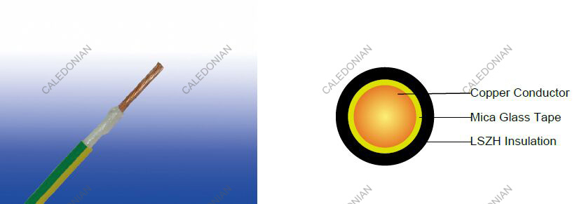 300/500V Mica+LSZH Insulated, Non-sheathed  Power Cables to BS EN 50525-3-31 (Single Core)