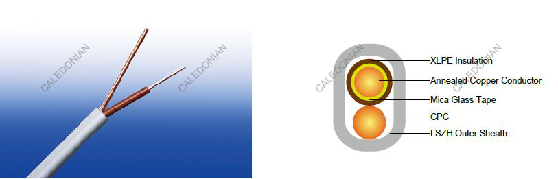 300/500V Mica+XLPE Insulated, LSZH Sheathed Power Cables to BS 7211 (Single Core)