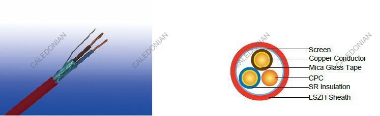 300/500V Mica+SR Insulated, LSZH Sheathed, Screened Power Cables to BS 7629-1 (2-4 Cores & Multcore)
