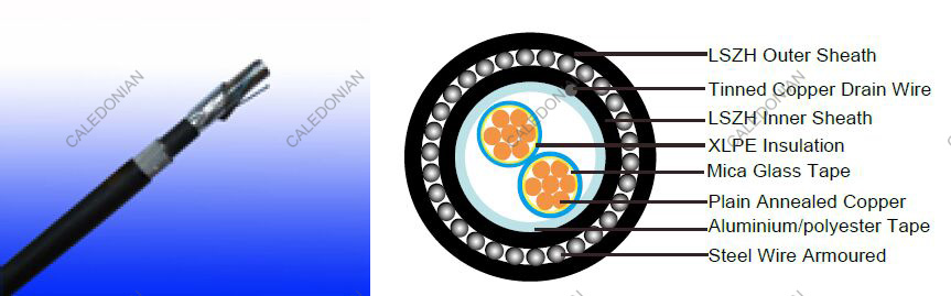 Fire Resistant Overall Screened, Armoured Instrumentation Cables (Multicore)