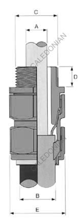 EN 50262/ BS6121 Standards CW Type Weatherproof & Waterproof (IP66) Cable Glands  