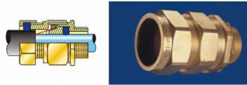EN 50262, DIN-46320/46255 Standards PG Threaded Weatherproof & Waterproof Cable Glands for Non Armoured Cables
