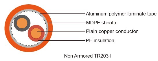 Non Armored TR2031 TRAFFIC CONTROL CABLE