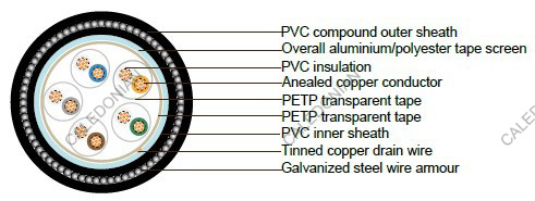 PAS 5308 Cable Part 2 Type 2 PVC-OS-SWA-PVC