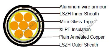 FTX300 1RZ1-R (CU/XLPE/LSZH 600/1000V Class 2)