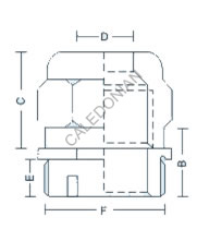 BS6121, DIN-46320/46255 Standard IP 68 Weatherproof & Waterproof Brass Cable Glands