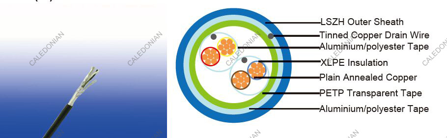 LSZH Flame Retardant Individual and Overall Screened Instrumentation Cables (Multipair)