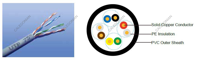 Flame Retardant CAT5E Data Cables
